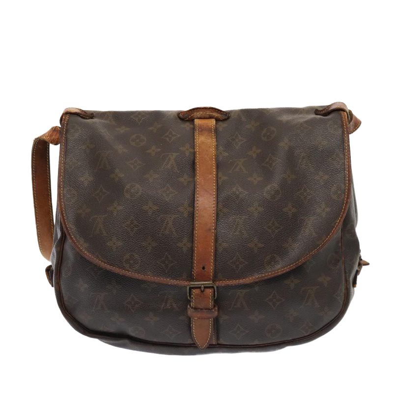 Louis Vuitton Monogram Saumur 35 Shoulder Bag M42254  yk15414 - Image 2
