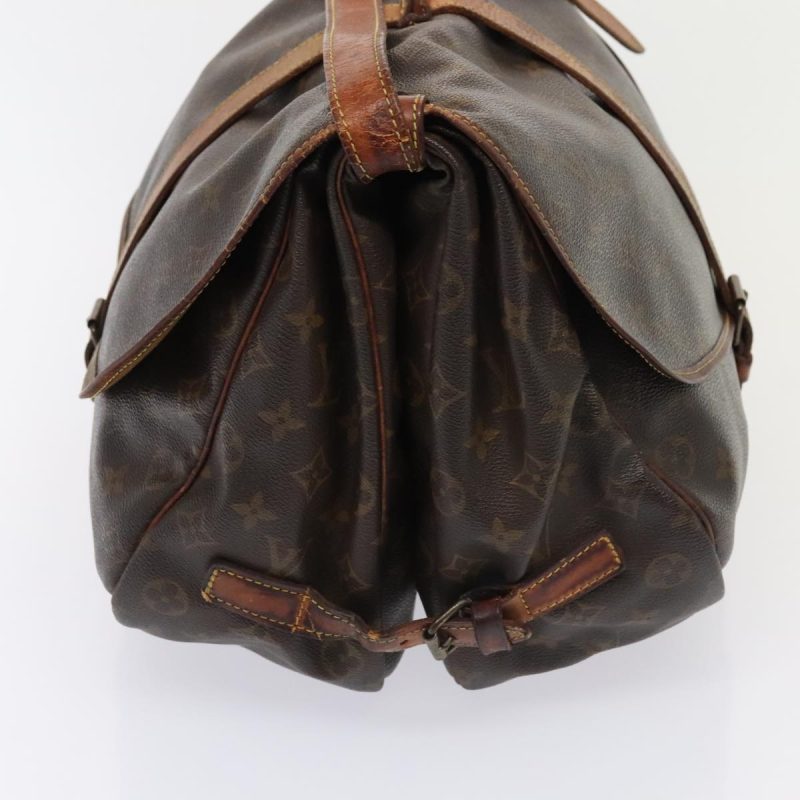Louis Vuitton Monogram Saumur 35 Shoulder Bag M42254  yk15414 - Image 4