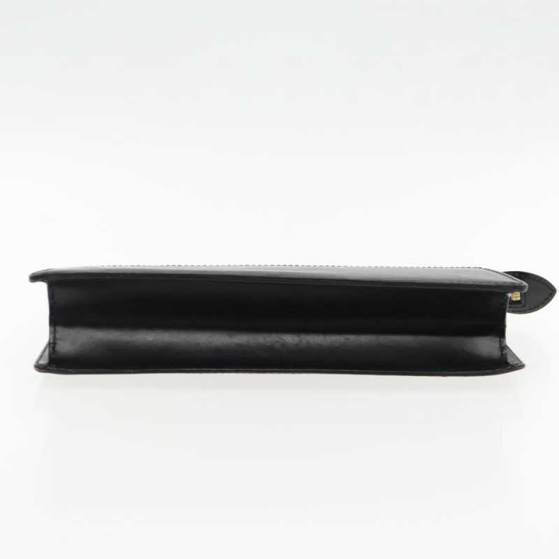 Louis Vuitton Epi Pochette Homme Clutch Bag Black Noir M52522  yk15422 - Image 7