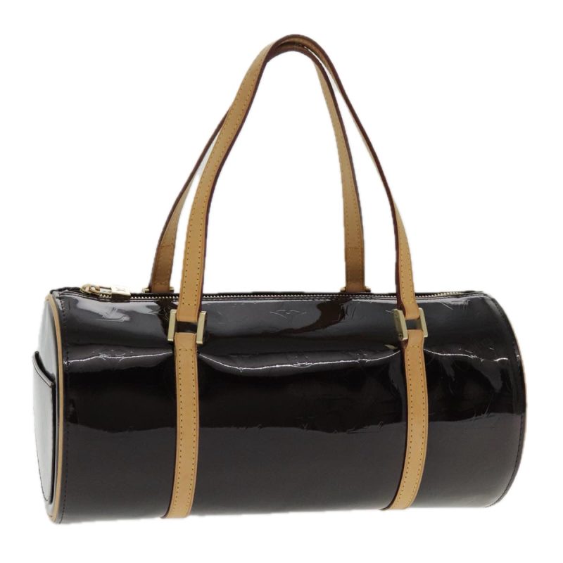 Louis Vuitton Monogram Vernis Bedford Hand Bag Amarante M91996  yk15429A