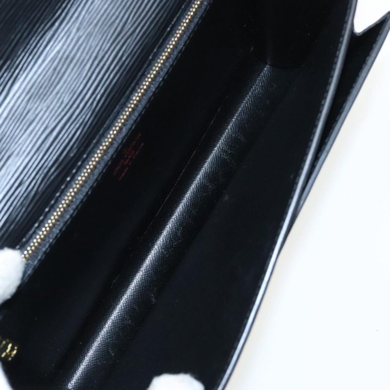 Louis Vuitton Epi Serie Dragonne Hand Bag Black Noir M52612  yk15434 - Image 9