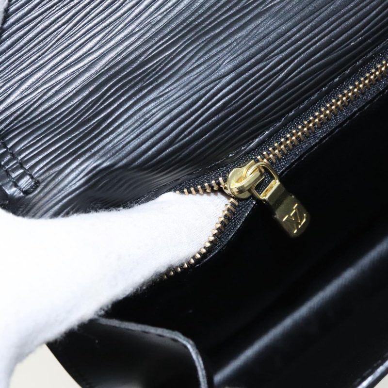 Louis Vuitton Epi Serie Dragonne Hand Bag Black Noir M52612  yk15434 - Image 10