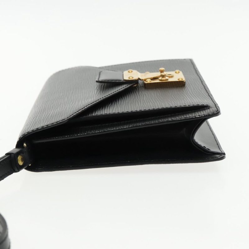 Louis Vuitton Epi Serie Dragonne Hand Bag Black Noir M52612  yk15434 - Image 4