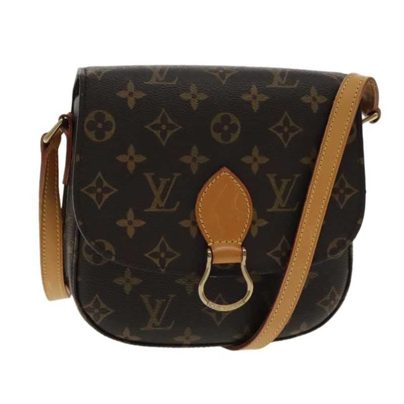 Louis Vuitton Monogram Saint Cloud MM Shoulder Bag M51243  yk15454