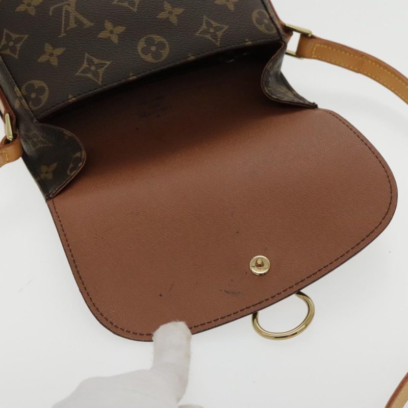 Louis Vuitton Monogram Saint Cloud MM Shoulder Bag M51243  yk15454 - Image 8