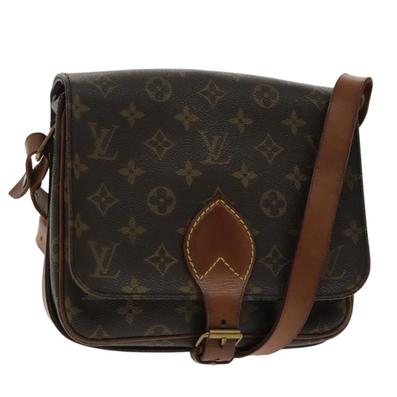 Louis Vuitton Monogram Cartouchiere MM Shoulder Bag M51253  yk15467