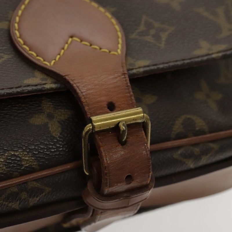Louis Vuitton Monogram Cartouchiere MM Shoulder Bag M51253  yk15467 - Image 10