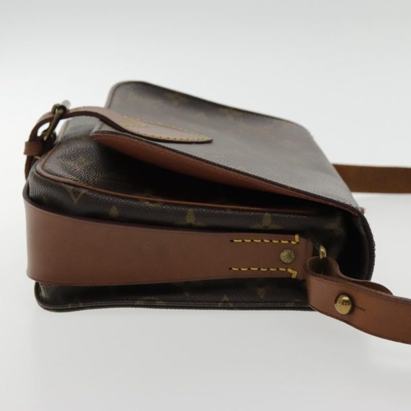 Louis Vuitton Monogram Cartouchiere MM Shoulder Bag M51253  yk15467 - Image 4