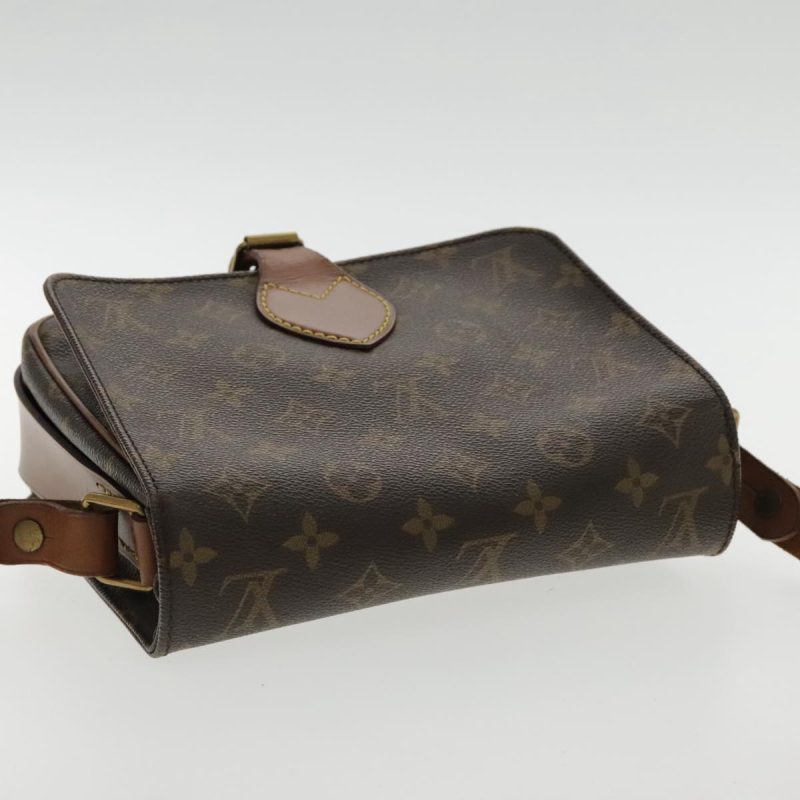 Louis Vuitton Monogram Cartouchiere MM Shoulder Bag M51253  yk15467 - Image 6