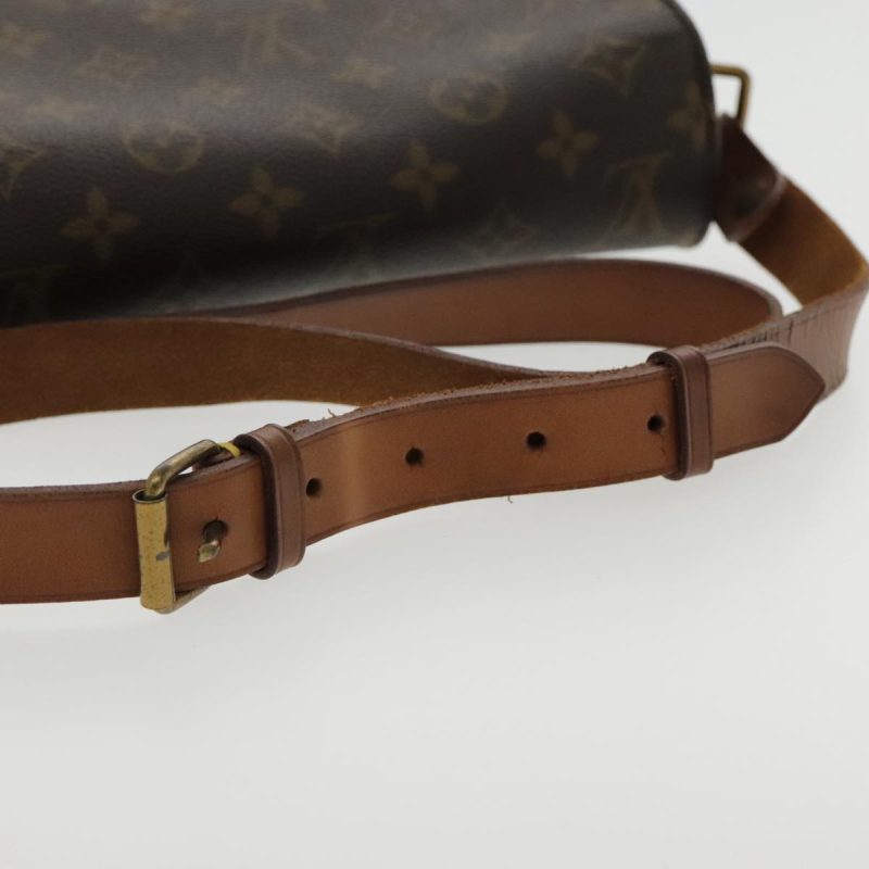 Louis Vuitton Monogram Cartouchiere MM Shoulder Bag M51253  yk15467 - Image 8