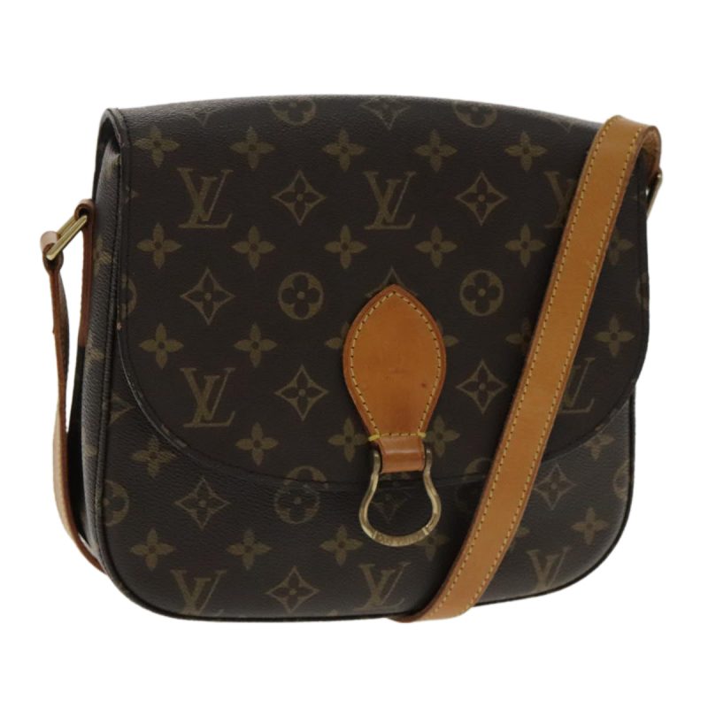 Louis Vuitton Monogram Saint Cloud GM Shoulder Bag M51242  yk15471