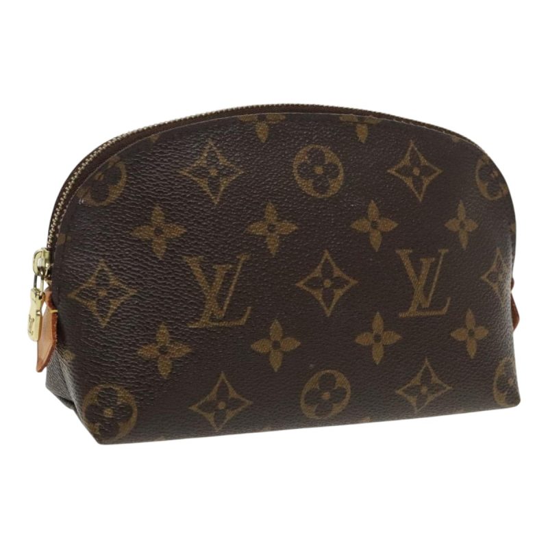 Louis Vuitton Monogram Pochette Cosmetic PM Cosmetic Pouch M47515 Auth yk15475