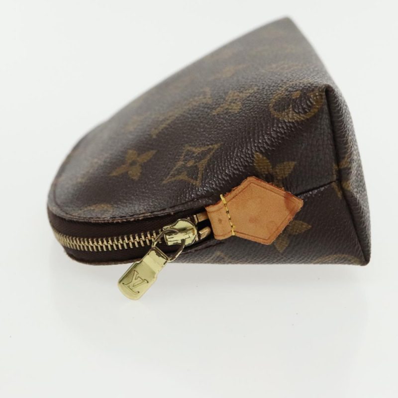 Louis Vuitton Monogram Pochette Cosmetic PM Cosmetic Pouch M47515 Auth yk15475 - Image 4