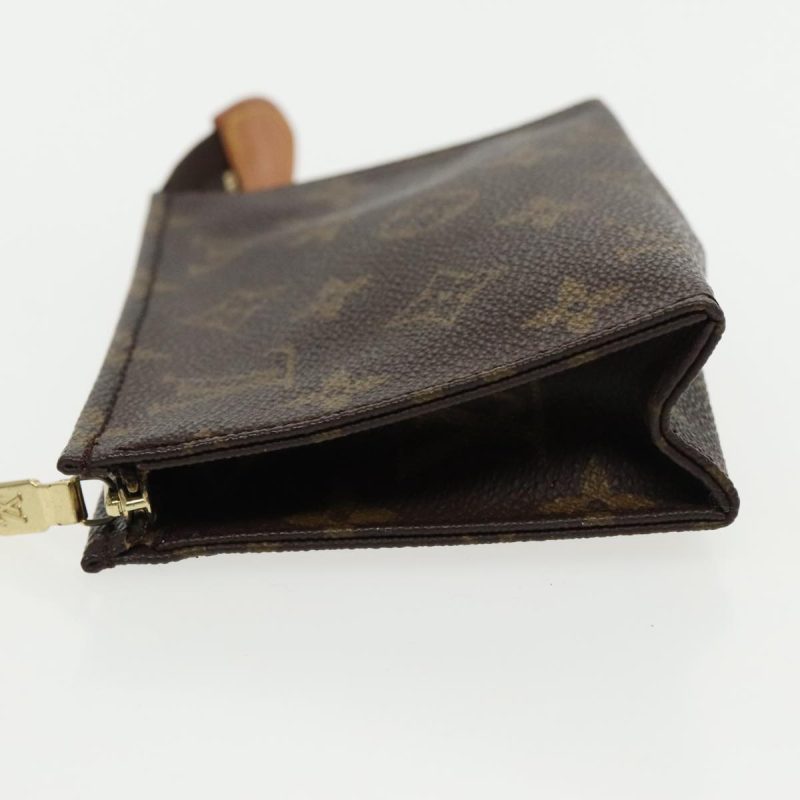 Louis Vuitton Monogram Poche Toilette 15 Pouch M47546  yk15477 - Image 4