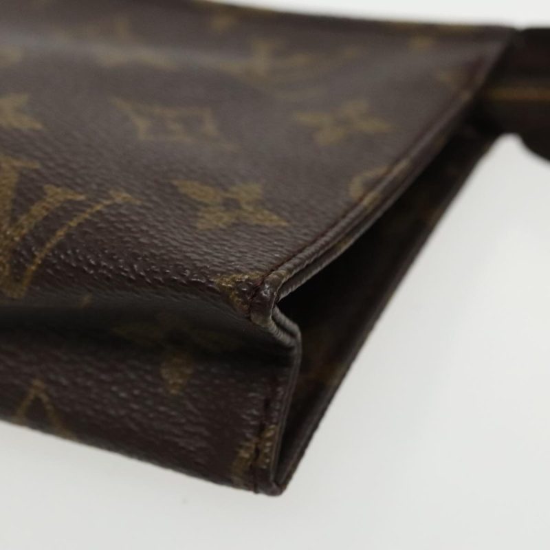 Louis Vuitton Monogram Poche Toilette 15 Pouch M47546  yk15477 - Image 7