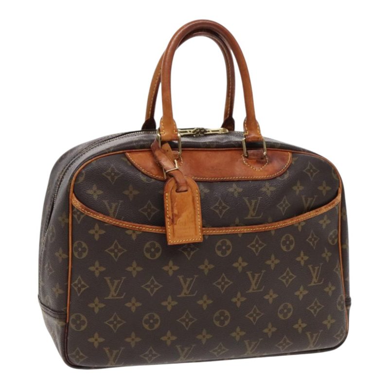 Louis Vuitton Monogram Deauville Hand Bag M47270  yk15485