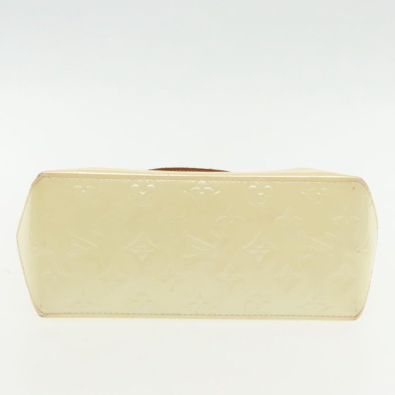 Louis Vuitton Monogram Vernis Reade PM Hand Bag Perle M91336  yk15492 - Image 5