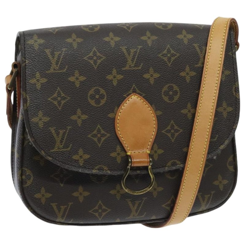 Louis Vuitton Monogram Saint Cloud GM Shoulder Bag M51242  yk15533