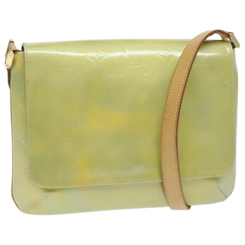 Louis Vuitton Monogram Vernis Thompson Street Bag Gris M91008  yk15553