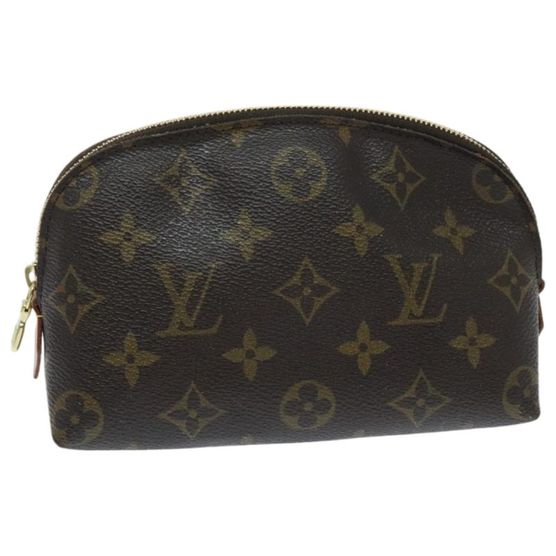Louis Vuitton Monogram Pochette Cosmetic PM Cosmetic Pouch M47515 Auth yk15560