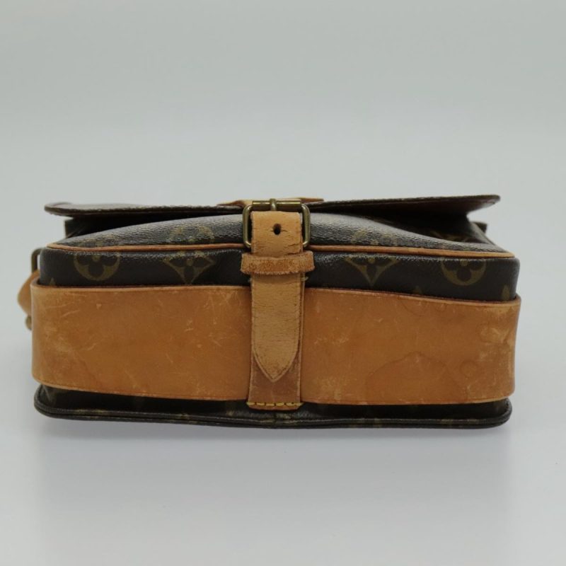 Louis Vuitton Monogram Cartouchiere MM Shoulder Bag M51253  yk15638 - Image 10