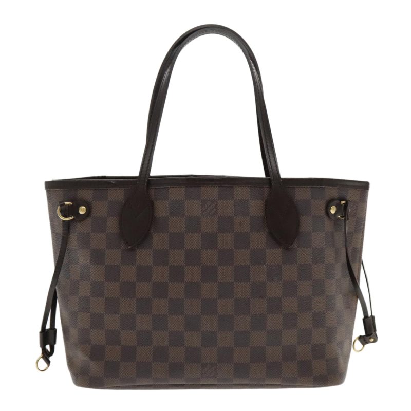 Louis Vuitton Damier Ebene Neverfull PM Tote Bag N51109  yk15644 - Image 2