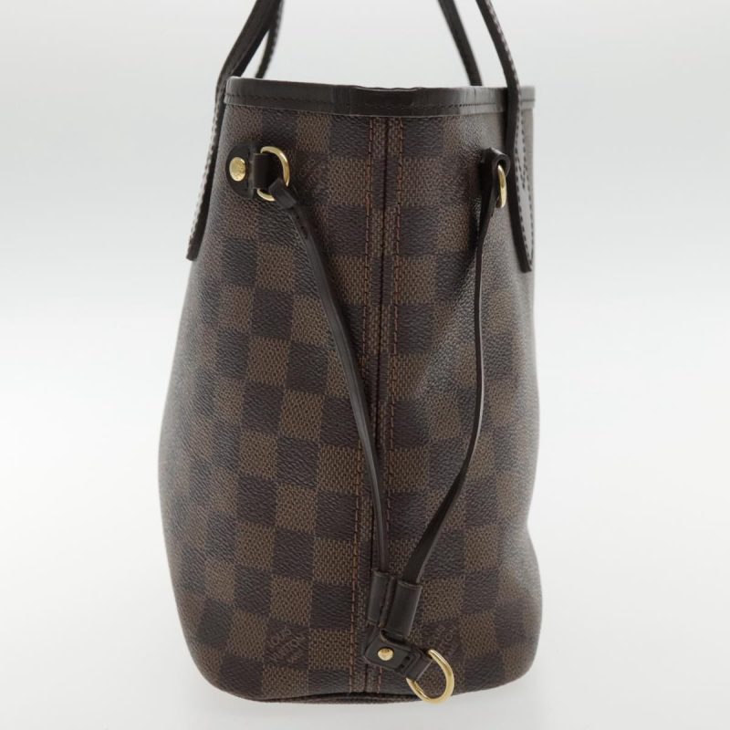 Louis Vuitton Damier Ebene Neverfull PM Tote Bag N51109  yk15644 - Image 5