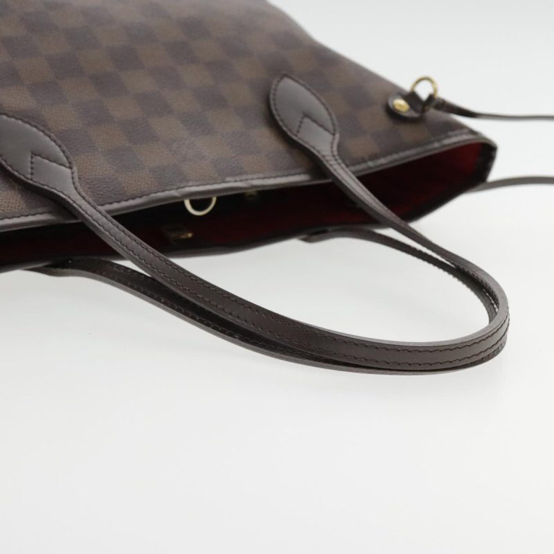 Louis Vuitton Damier Ebene Neverfull PM Tote Bag N51109  yk15644 - Image 7