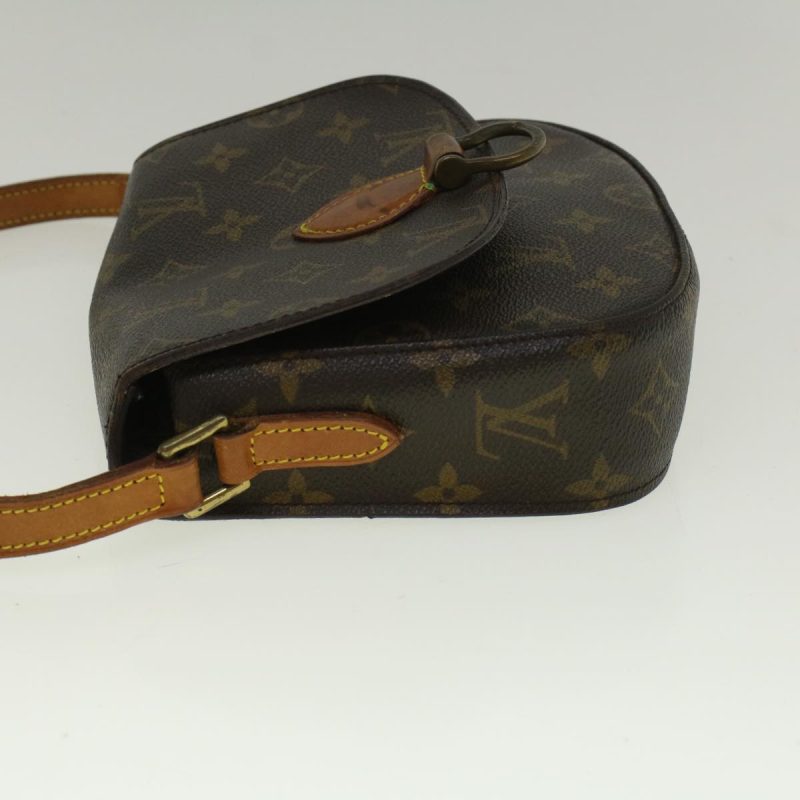 Louis Vuitton Monogram Saint Cloud MM Shoulder Bag M51243  yk9353 - Image 4