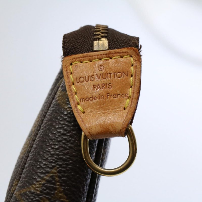 Louis Vuitton Monogram Pochette Accessoires Pouch M51980  yk9456 - Image 8