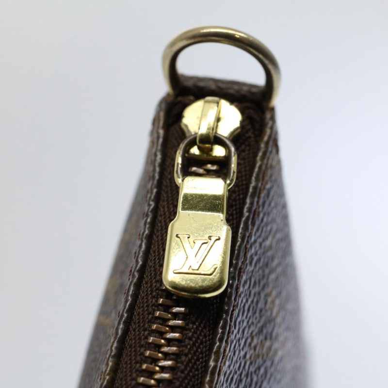 Louis Vuitton Monogram Pochette Accessoires Pouch M51980  yk9456 - Image 9