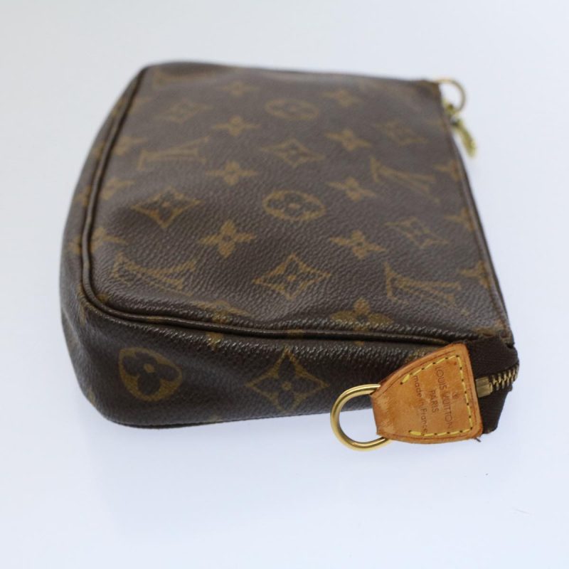Louis Vuitton Monogram Pochette Accessoires Pouch M51980  yk9456 - Image 4