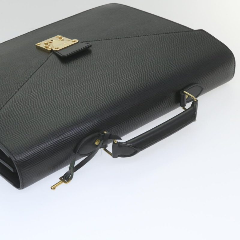 Louis Vuitton Epi Serviette Conseiller Briefcase Black M54422  yk9457 - Image 6