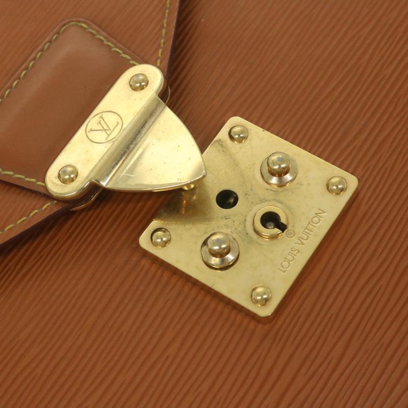 Louis Vuitton Epi Porte Documents Bandouliere Zipangu Gold M54468  yk9481 - Image 8