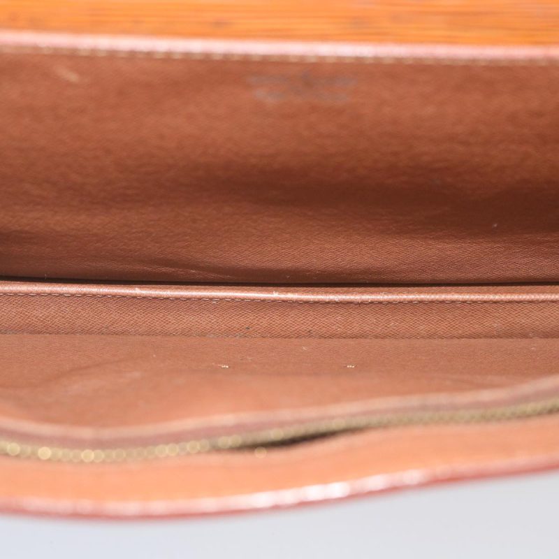 Louis Vuitton Epi Porte Documents Bandouliere Zipangu Gold M54468  yk9481 - Image 9