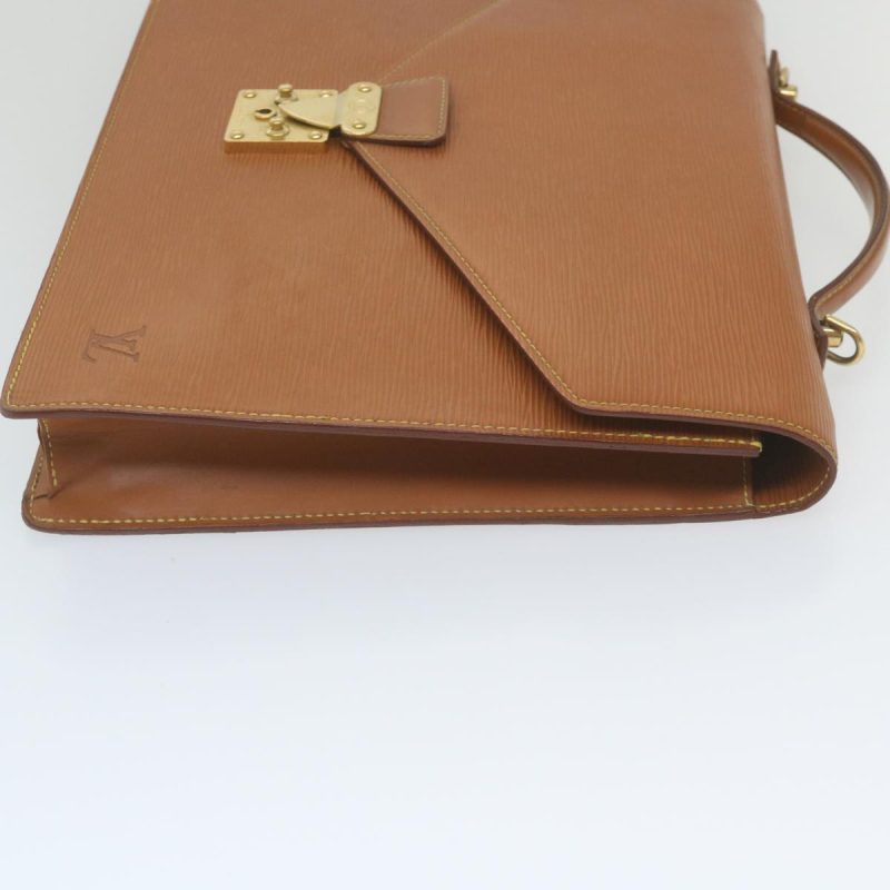 Louis Vuitton Epi Porte Documents Bandouliere Zipangu Gold M54468  yk9481 - Image 3