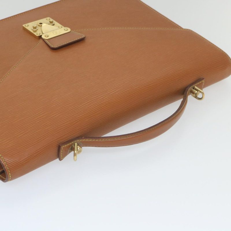 Louis Vuitton Epi Porte Documents Bandouliere Zipangu Gold M54468  yk9481 - Image 6