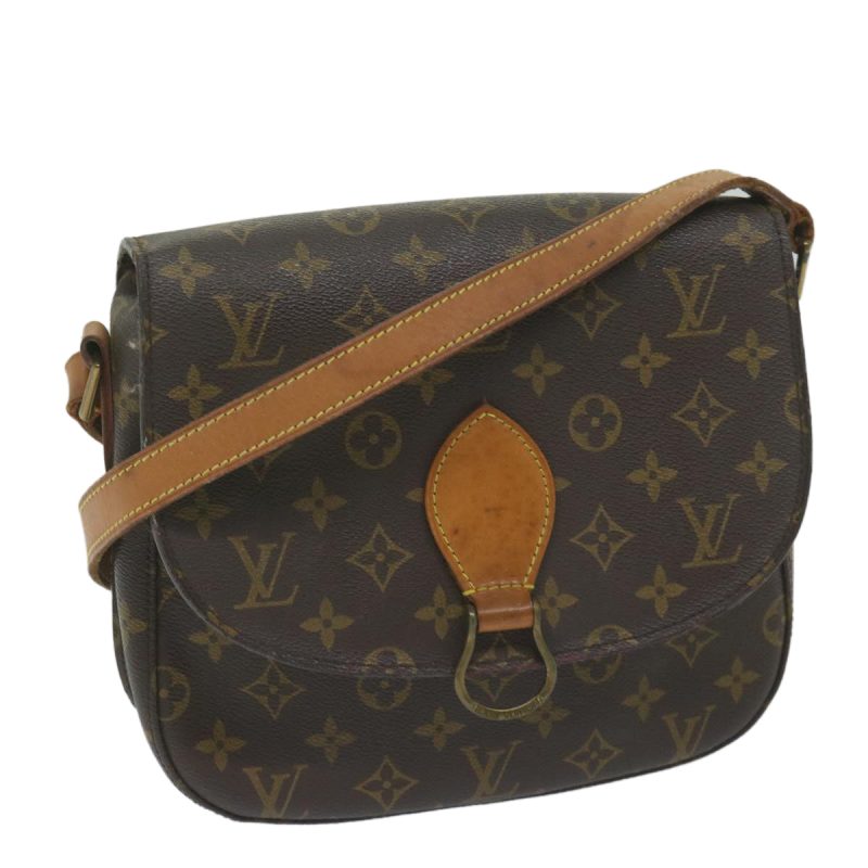 Louis Vuitton Monogram Saint Cloud GM Shoulder Bag M51242  yk9500