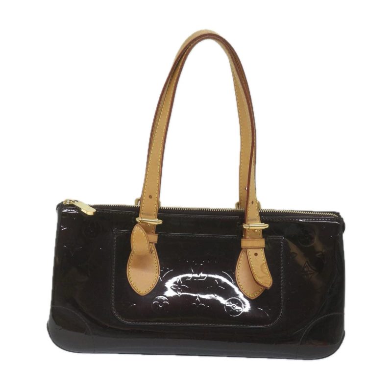 Louis Vuitton Monogram Vernis Rosewood Avenue Bag Amarante M93510  yk9509 - Image 2