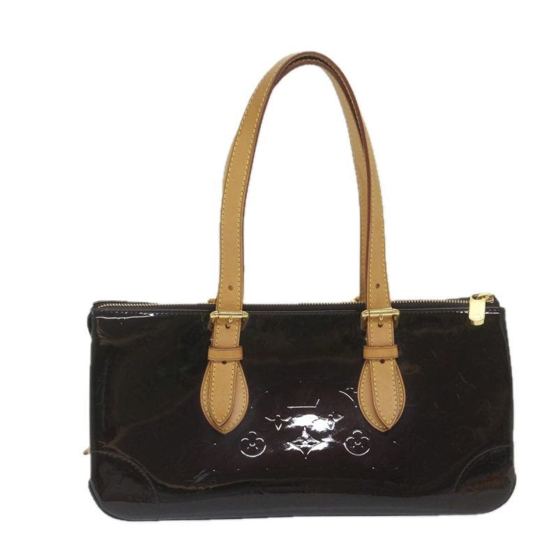 Louis Vuitton Monogram Vernis Rosewood Avenue Bag Amarante M93510  yk9509 - Image 3