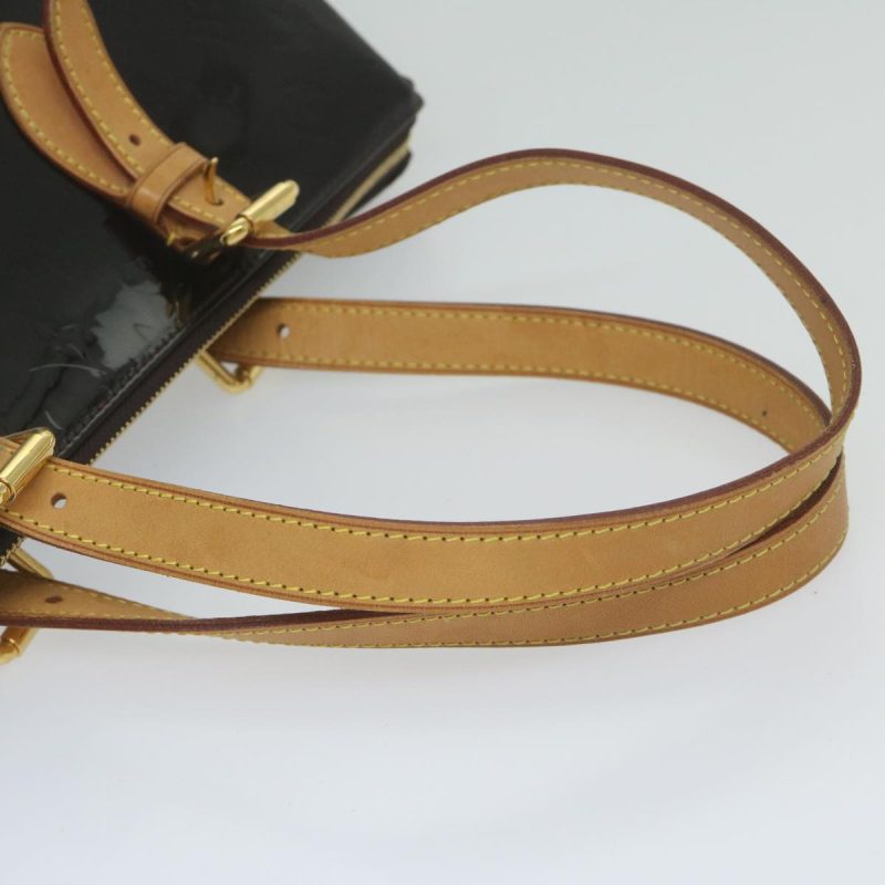 Louis Vuitton Monogram Vernis Rosewood Avenue Bag Amarante M93510  yk9509 - Image 7