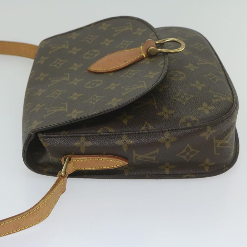 Louis Vuitton Monogram Saint Cloud GM Shoulder Bag M51242  yk9526 - Image 3
