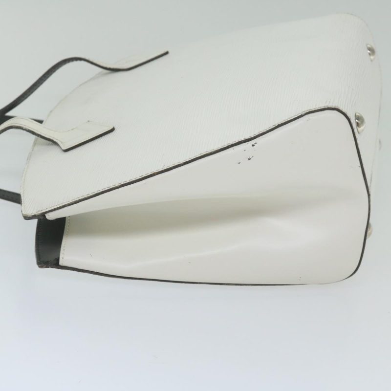 Louis Vuitton Epi Saint Jacques Hand Bag White M50045  yk9528 - Image 5
