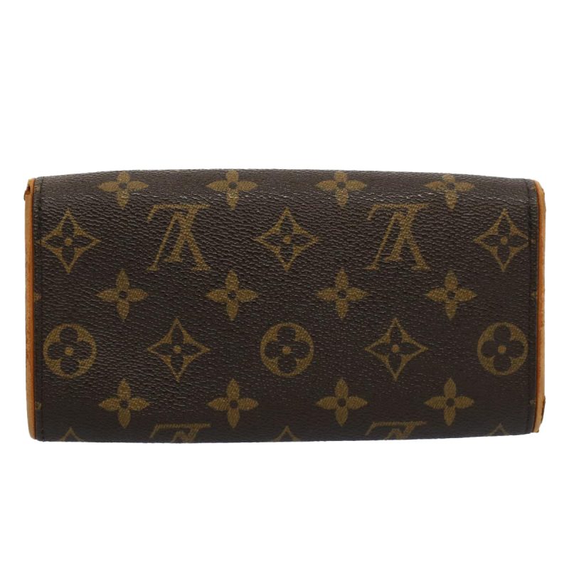 Louis Vuitton Monogram Pochette Twin PM Shoulder Bag M51854  yk9586 - Image 2