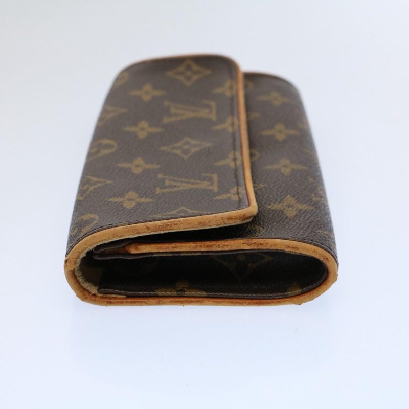 Louis Vuitton Monogram Pochette Twin PM Shoulder Bag M51854  yk9586 - Image 3