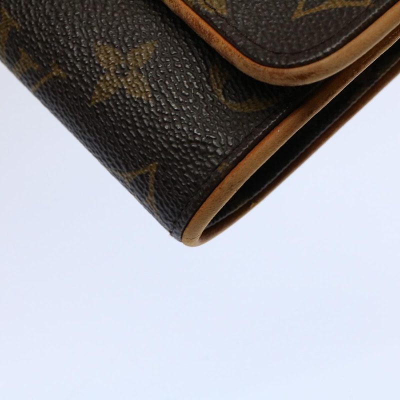 Louis Vuitton Monogram Pochette Twin PM Shoulder Bag M51854  yk9586 - Image 7
