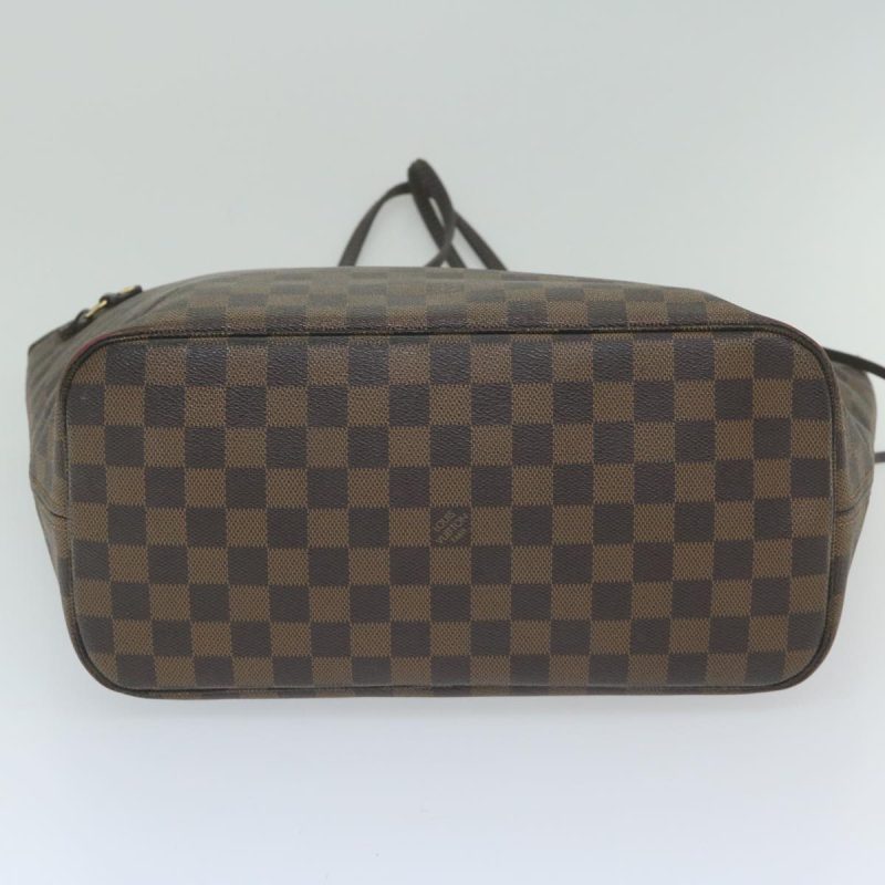 Louis Vuitton Damier Ebene Neverfull MM Tote Bag N51105  yk9609 - Image 5