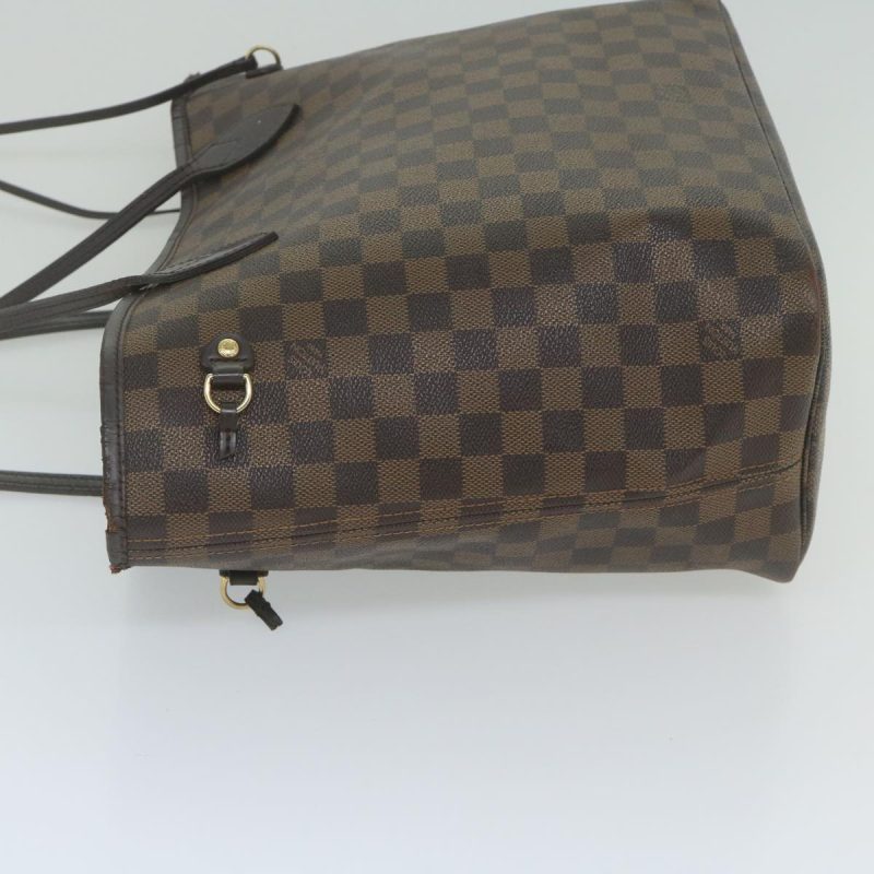 Louis Vuitton Damier Ebene Neverfull MM Tote Bag N51105  yk9609 - Image 4