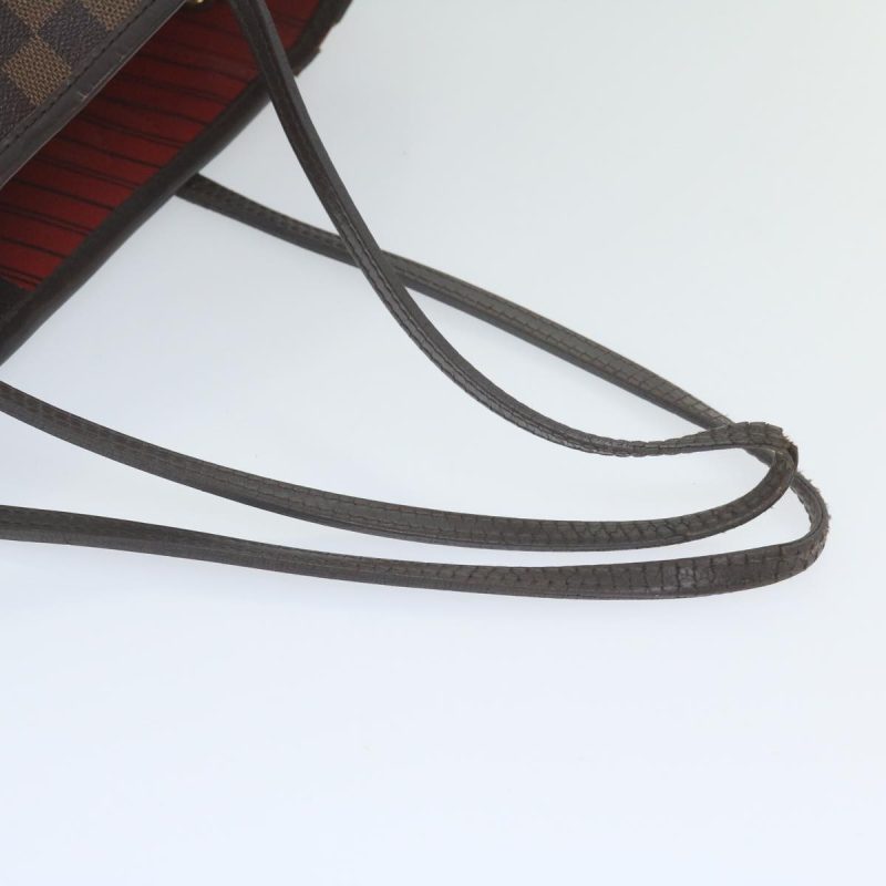 Louis Vuitton Damier Ebene Neverfull MM Tote Bag N51105  yk9609 - Image 7