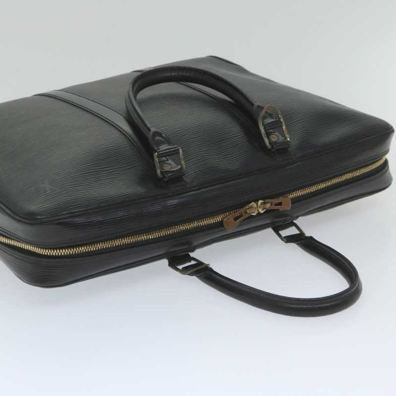 Louis Vuitton Epi Porte Documents Voyage Business Bag Black M54472 Auth yk9657 - Image 6